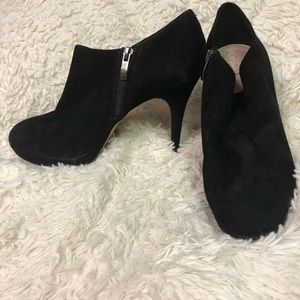 Vince Camuto Black Suede Booties